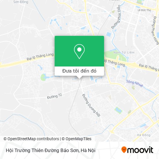 Bản đồ Hội Trường Thiên Đường Bảo Sơn