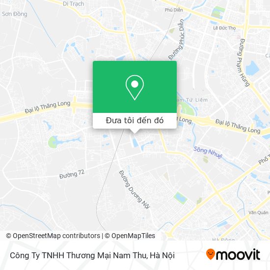 Bản đồ Công Ty TNHH Thương Mại Nam Thu