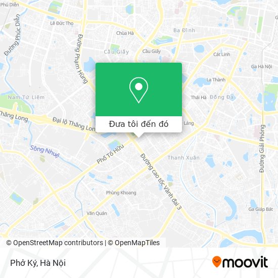 Bản đồ Phở Ký
