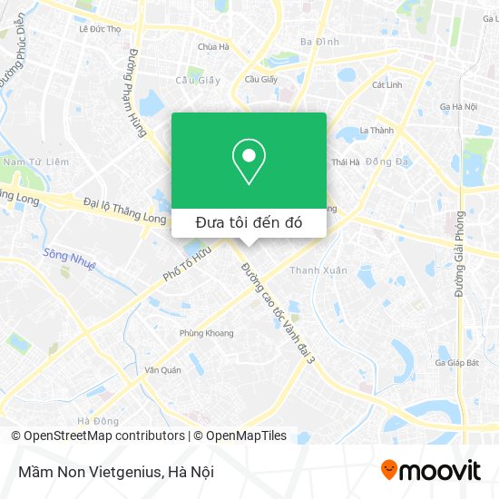 Bản đồ Mầm Non Vietgenius