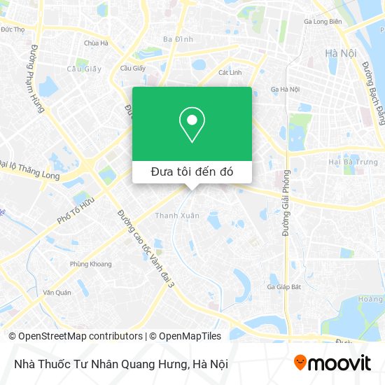 Bản đồ Nhà Thuốc Tư Nhân Quang Hưng