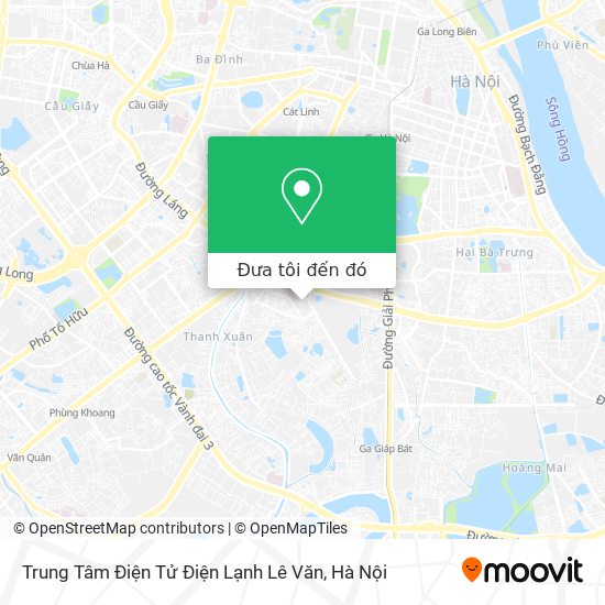 Bản đồ Trung Tâm Điện Tử Điện Lạnh Lê Văn
