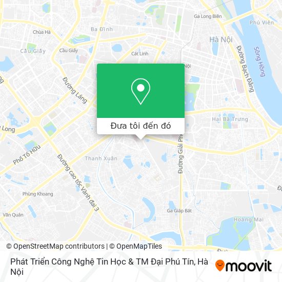 Bản đồ Phát Triển Công Nghệ Tin Học & TM Đại Phú Tín