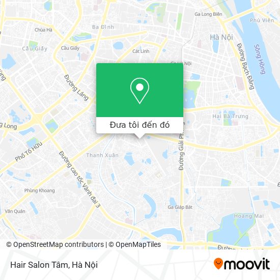 Bản đồ Hair Salon Tâm