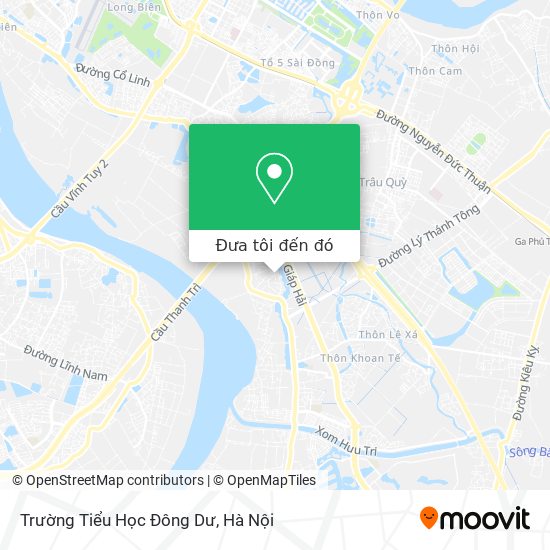 Bản đồ Trường Tiểu Học Đông Dư