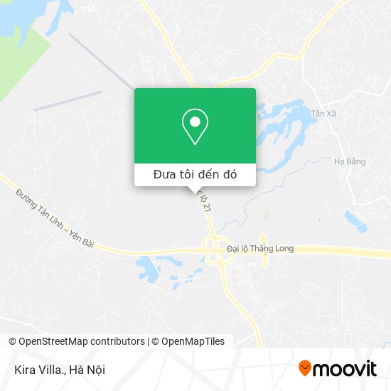 Bản đồ Kira Villa.