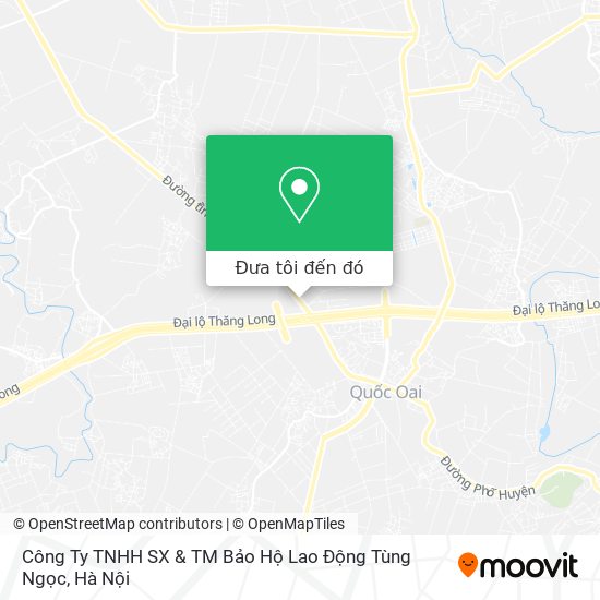 Bản đồ Công Ty TNHH SX & TM Bảo Hộ Lao Động Tùng Ngọc