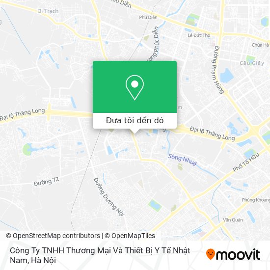 Bản đồ Công Ty TNHH Thương Mại Và Thiết Bị Y Tế Nhật Nam