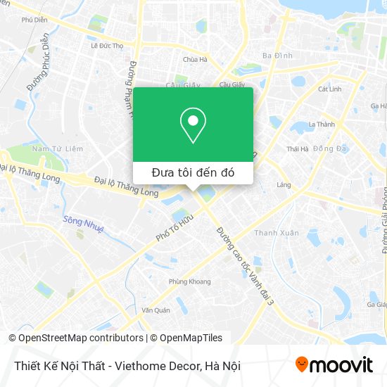 Bản đồ Thiết Kế Nội Thất - Viethome Decor