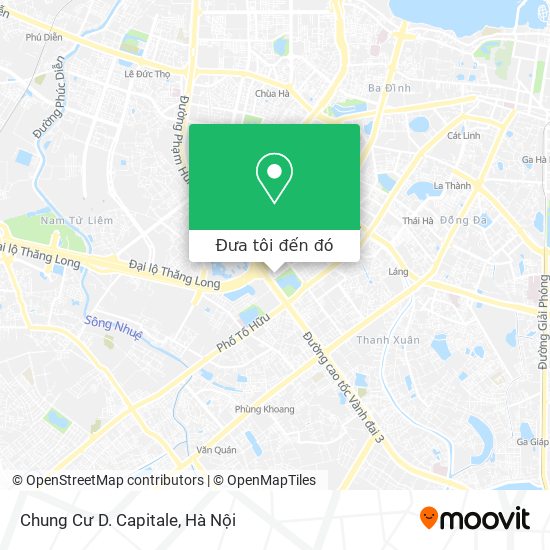 Bản đồ Chung Cư D. Capitale