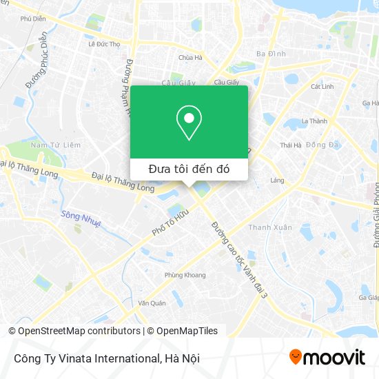 Bản đồ Công Ty Vinata International
