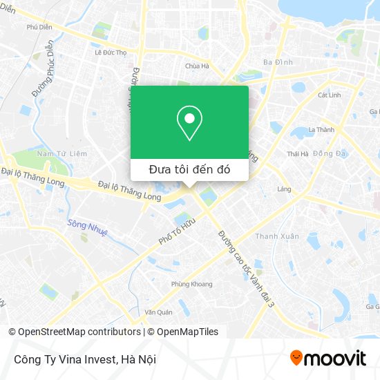 Bản đồ Công Ty Vina Invest