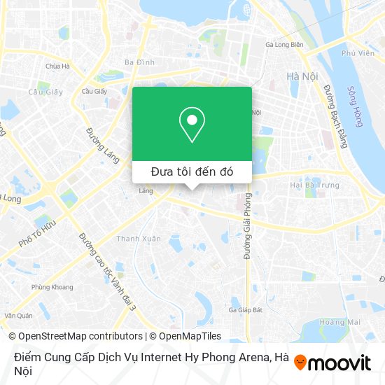 Bản đồ Điểm Cung Cấp Dịch Vụ Internet Hy Phong Arena