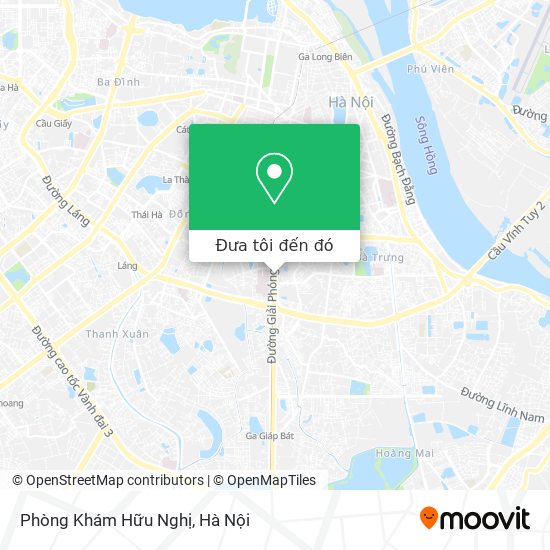 Bản đồ Phòng Khám Hữu Nghị