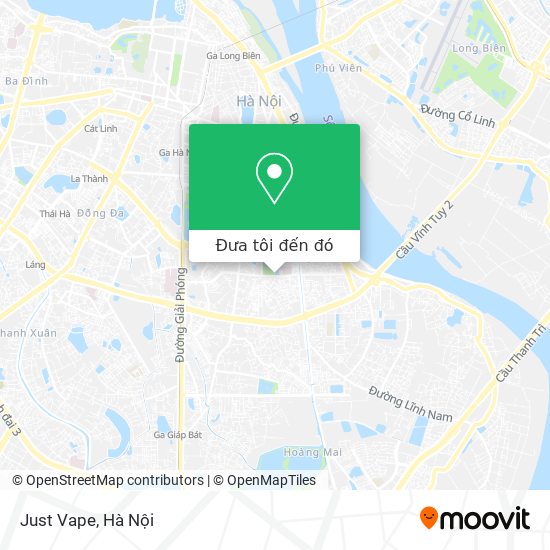 Bản đồ Just Vape
