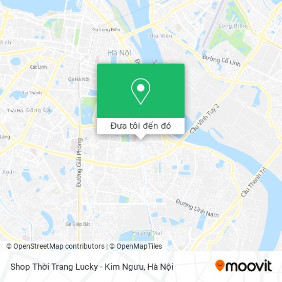 Bản đồ Shop Thời Trang Lucky - Kim Ngưu