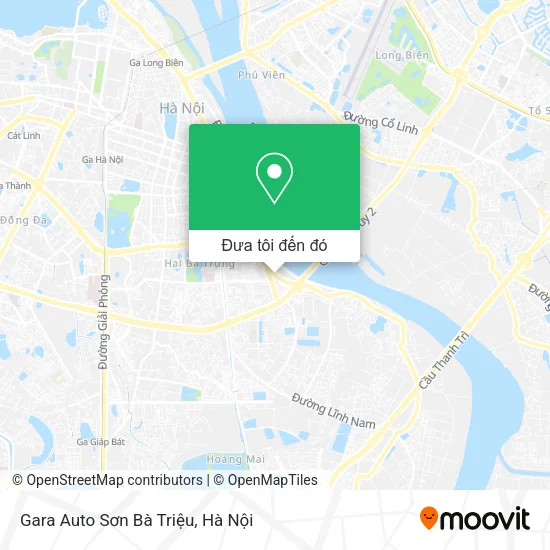 Bản đồ Gara Auto Sơn Bà Triệu