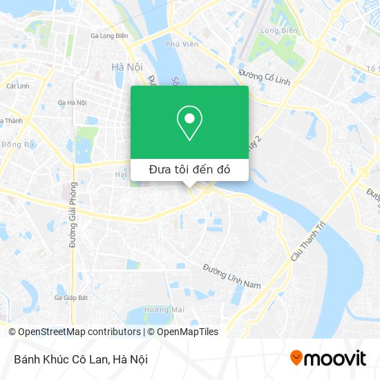 Bản đồ Bánh Khúc Cô Lan