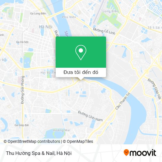 Bản đồ Thu Hường Spa & Nail