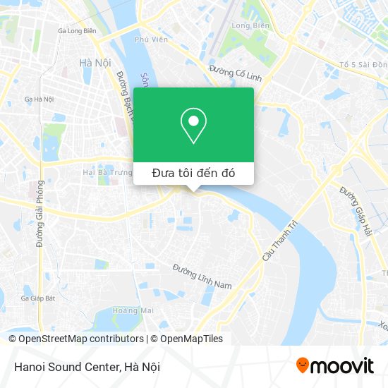 Bản đồ Hanoi Sound Center