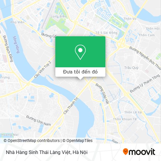 Bản đồ Nhà Hàng Sinh Thái Làng Việt