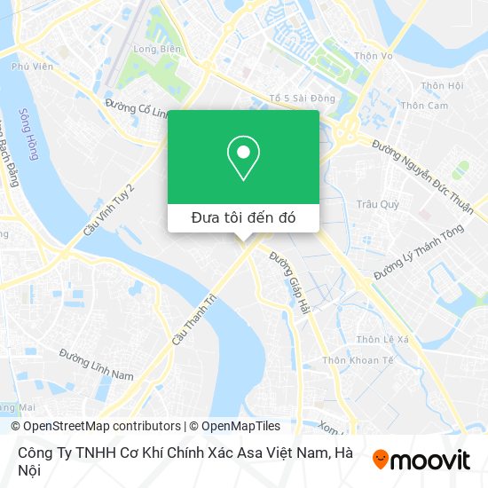 Bản đồ Công Ty TNHH Cơ Khí Chính Xác Asa Việt Nam