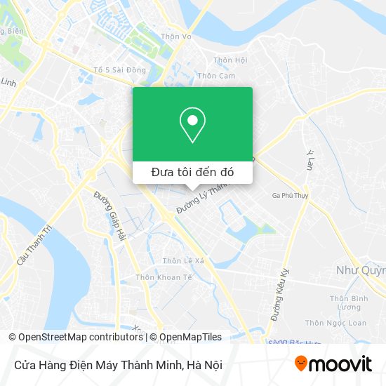 Bản đồ Cửa Hàng Điện Máy Thành Minh