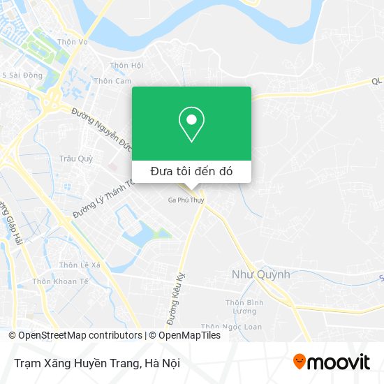 Bản đồ Trạm Xăng Huyền Trang
