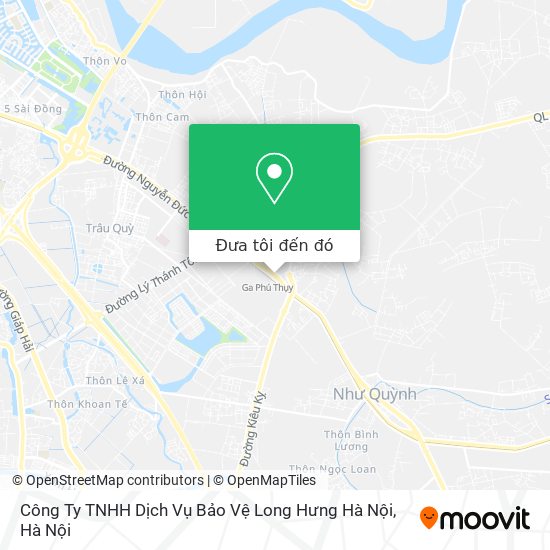 Bản đồ Công Ty TNHH Dịch Vụ Bảo Vệ Long Hưng Hà Nội
