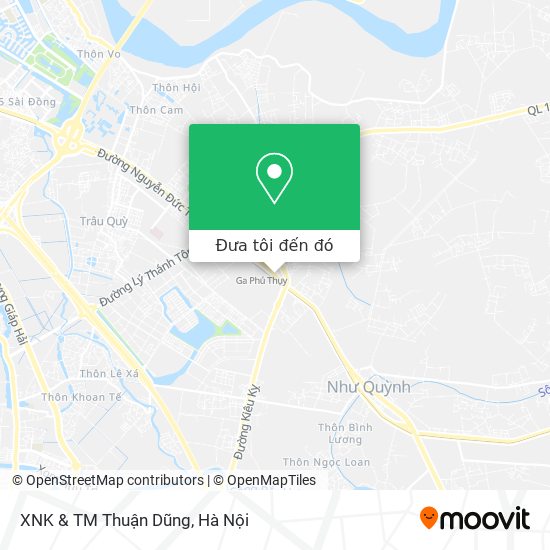 Bản đồ XNK & TM Thuận Dũng