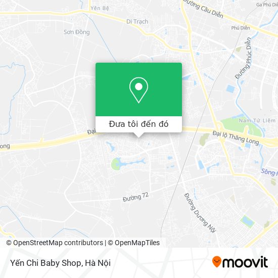 Bản đồ Yến Chi Baby Shop