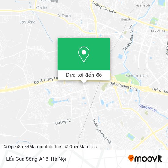 Bản đồ Lẩu Cua Sông-A18