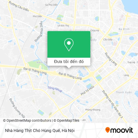 Bản đồ Nhà Hàng Thịt Chó Hùng Quế