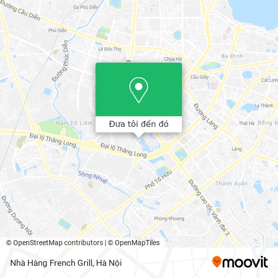 Bản đồ Nhà Hàng French Grill