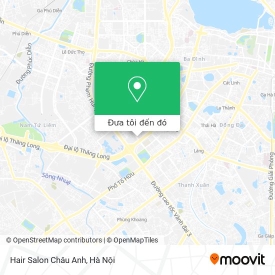 Bản đồ Hair Salon Châu Anh