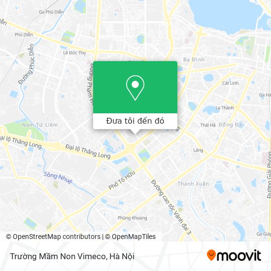 Bản đồ Trường Mầm Non Vimeco