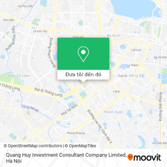 Bản đồ Quang Huy Investment Consultant Company Limited