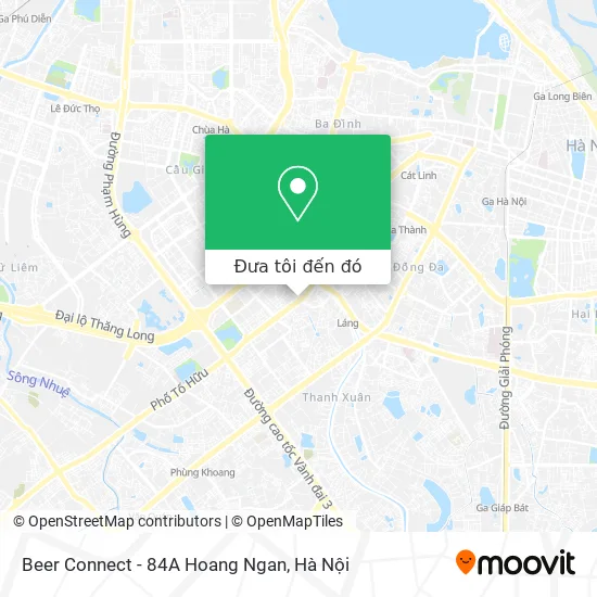 Bản đồ Beer Connect - 84A Hoang Ngan