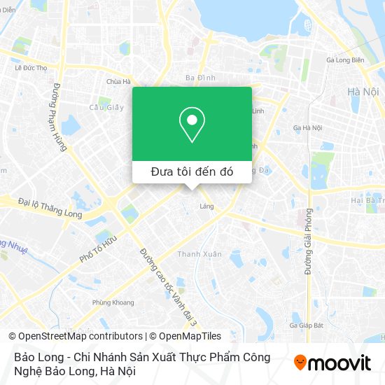 Bản đồ Bảo Long - Chi Nhánh Sản Xuất Thực Phẩm Công Nghệ Bảo Long