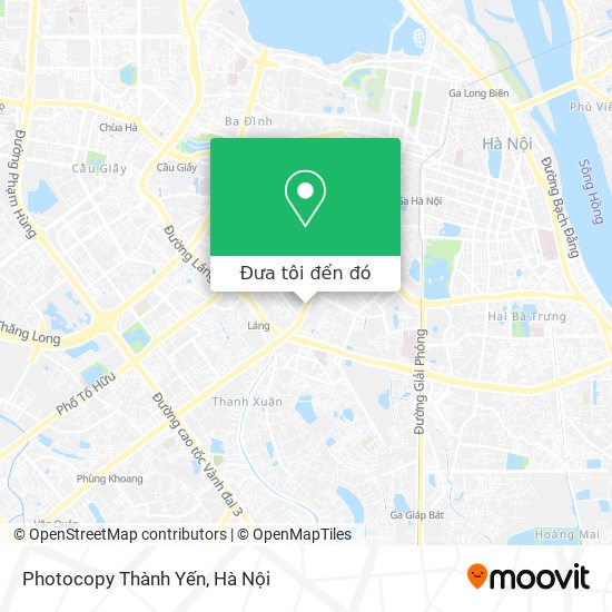 Bản đồ Photocopy Thành Yến