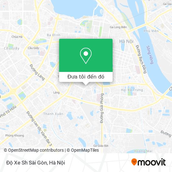 Bản đồ Độ Xe Sh Sài Gòn