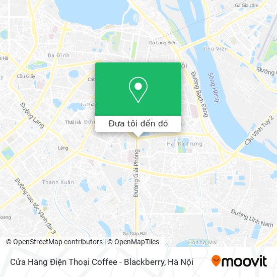 Bản đồ Cửa Hàng Điện Thoại Coffee - Blackberry