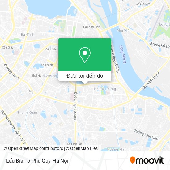 Bản đồ Lẩu Bia Tô Phú Quý