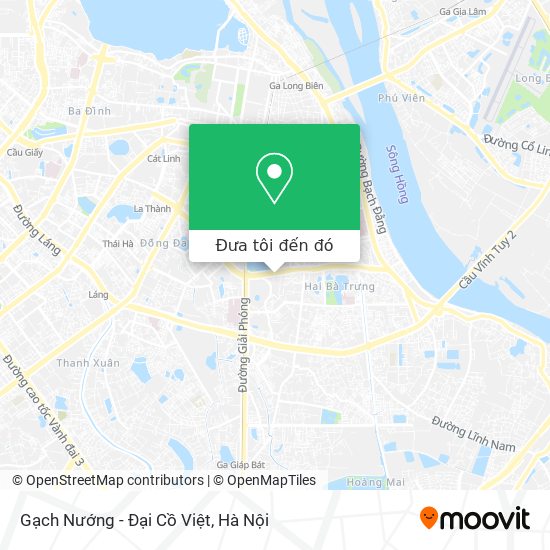 Bản đồ Gạch Nướng - Đại Cồ Việt