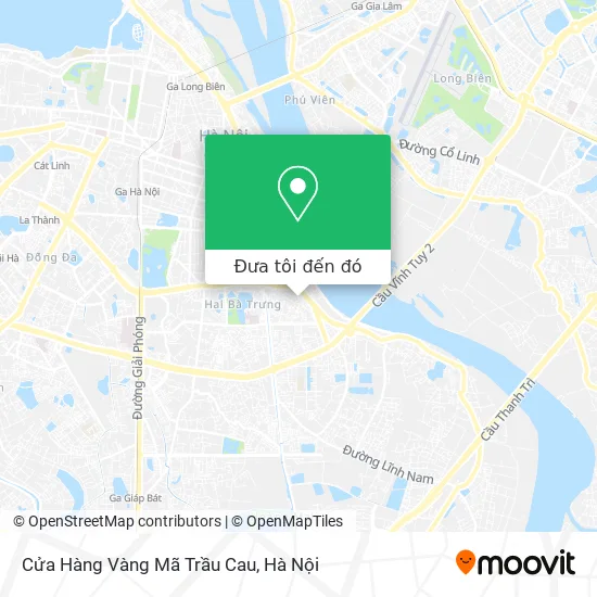 Bản đồ Cửa Hàng Vàng Mã Trầu Cau