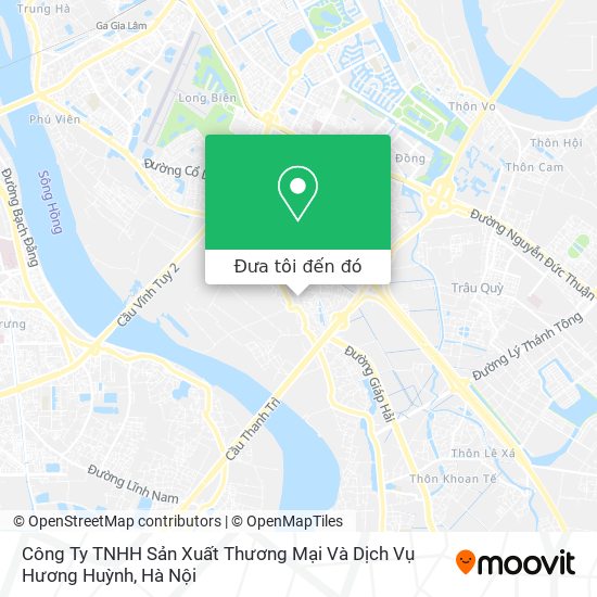 Bản đồ Công Ty TNHH Sản Xuất Thương Mại Và Dịch Vụ Hương Huỳnh