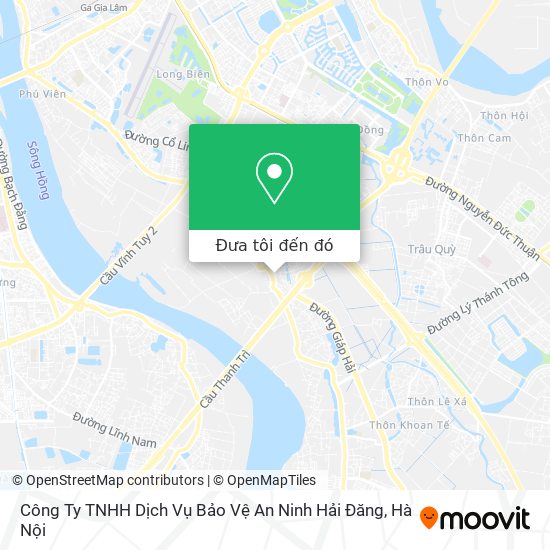 Bản đồ Công Ty TNHH Dịch Vụ Bảo Vệ An Ninh Hải Đăng