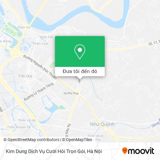 Bản đồ Kim Dung Dịch Vụ Cưới Hỏi Trọn Gói