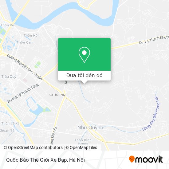 Bản đồ Quốc Bảo Thế Giới Xe Đạp