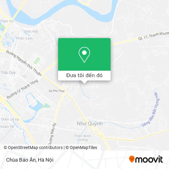 Bản đồ Chùa Báo Ân